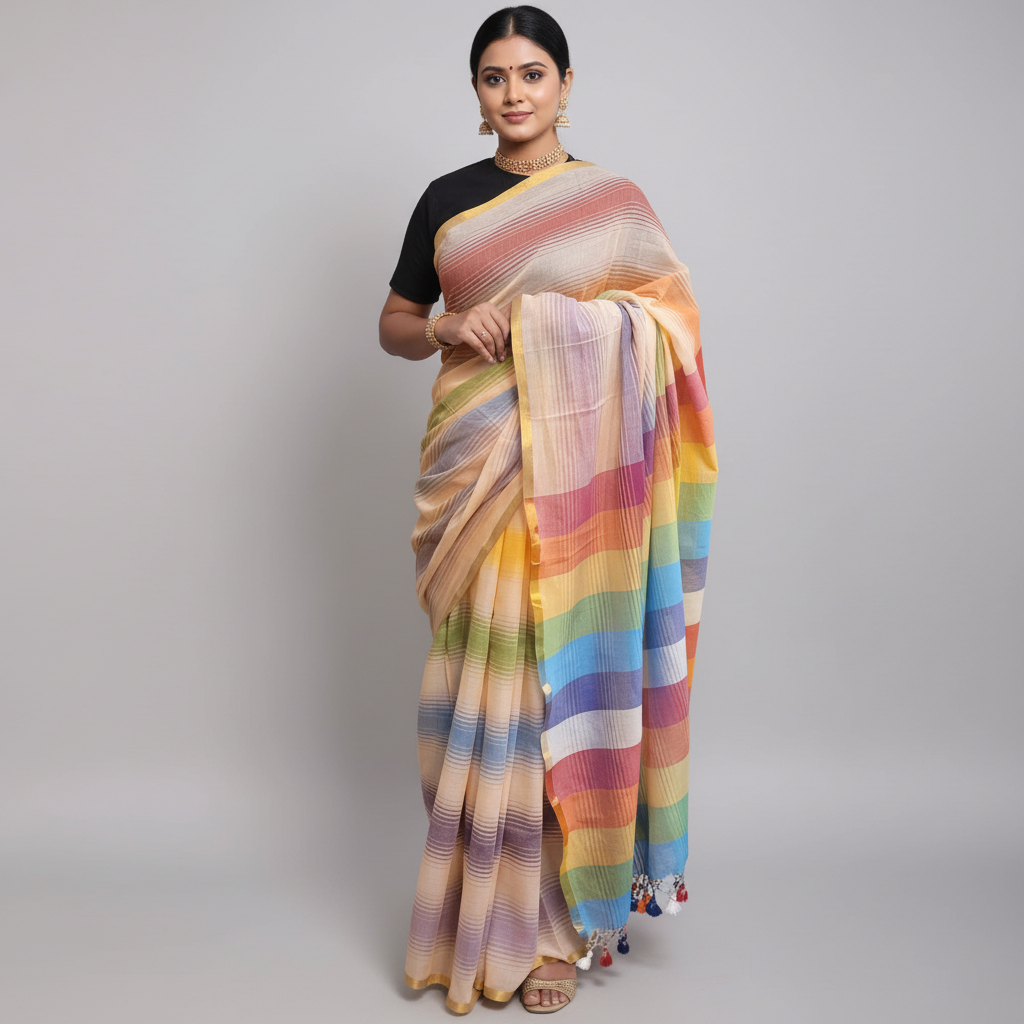 MULMUL COTTON SAREE