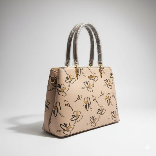 HAND BAG LIGHT BROWN