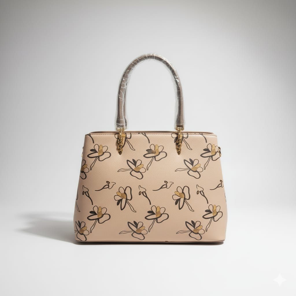 HAND BAG LIGHT BROWN