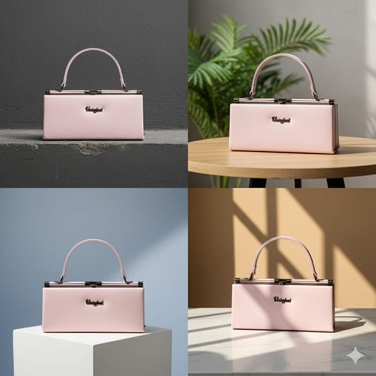 FRAME BAG MODERN SYLE PINK COLOR